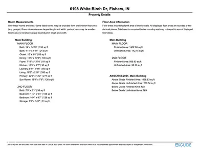 6198 White Birch Drive, Fishers - 45