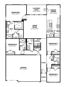 5701 Bluewing Creek, Clayton - 48